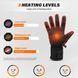 Велосипедні рукавички з підігрівом Dr.warm Heated Gloves розмір L Black/Orange M3207 фото 3