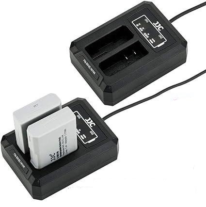 USB Зарядное устройство JJC EN-EL14a с двумя разъемами для камеры Nikon 0686 фото