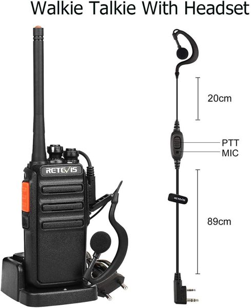 Професійна двостороння рація на великі відстані Retevis RT24 1700 фото