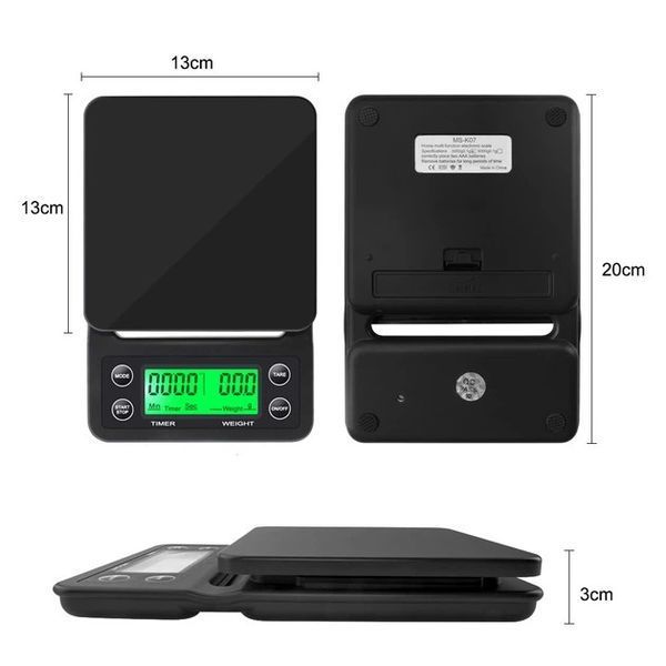 Електронні ваги Zally Coffee Drip Scale MS-K07 K0078 фото