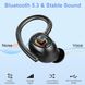 Бездротові Bluetooth навушники, 4 мікрофони, водонепроникні Lrecat 1142 фото 3