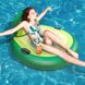 Надувной матрас для плавания со спинкой и подстаканником Herefun Inflatable Avocado 0855 фото 1