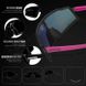 Спортивні окуляри QE54, велосипедні окуляри поляризаційні, рожеві 0977 фото 3