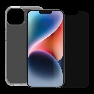 Комплект чохол та захисне скло Minute One для iPhone 14 T3733 фото