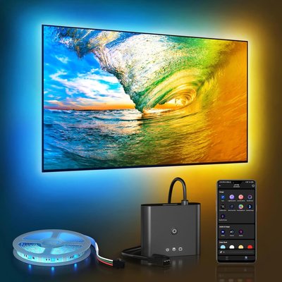 Світлодіодна адаптивна підсвітка PWAYTEK для телевізора 55-85 з HDMI 4K30Hz 1143 фото