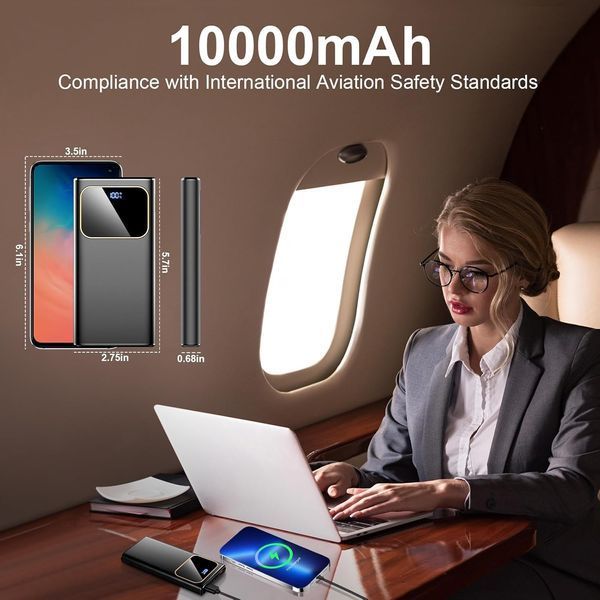 Магнітна електрична грілка для рук 2 в 1 5200 mAh T2809 фото