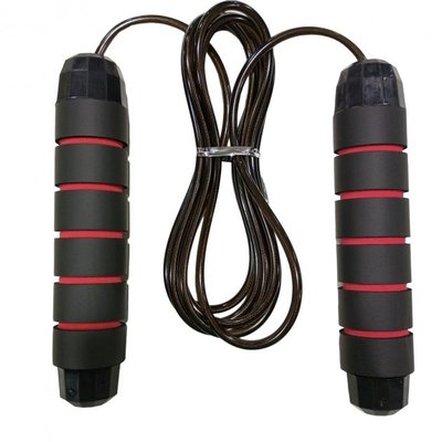 Скоростная скакалка с утяжелителем Bax Black-Red SB-2 0676 фото