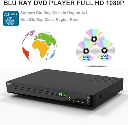 Програвач Lonpoo Blu-ray Disc Player LP-100 0123 фото