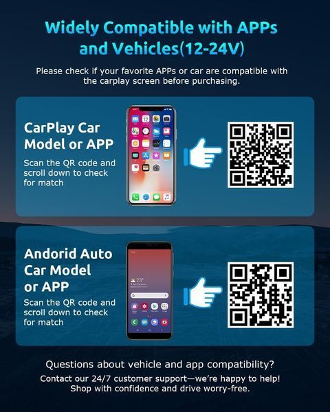 9-дюймовий бездротовий автомобільний монітор ESSGOO CarPlay/Android Auto T2656 фото