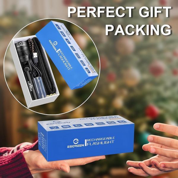 Акумуляторний ліхтар Esgreen PH-L330 (10000 Lm) з LCD-дисплеєм та функцією Power Bank M2995 фото