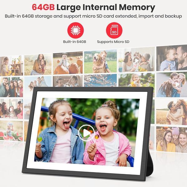 Цифрова фоторамка WONNIE Frameo 64GB M2842 фото