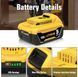 Комплект акумуляторних батарей для Dewalt DCB184/DCB182/DCB181/DCB180/DCB201/DCB200/DCB204 T2257 фото 3