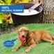 Жувальна іграшка для собак з натуральног каучуку, червона 0926 фото 6