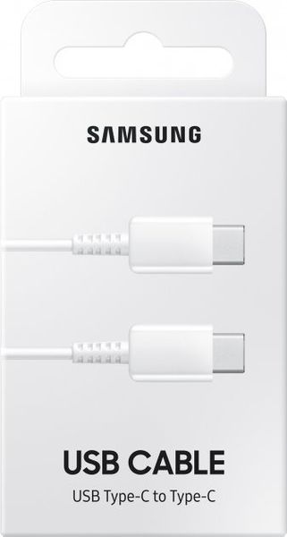 Кабель Samsung USB Type-C – USB Type-C 60 Вт 1 м White (EP-DA705BWRGRU) 0688 фото