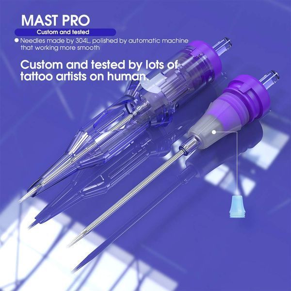 Профессиональные картриджи иглы для татуировки 1 Round Liner 0,3 мм Иглы 1001RL Mast Pro Smp T2306 фото