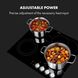 Керамическая варочная плита на 4 зоны нагрева для кухни Klarstein EasyCook Domino 4500 Вт, черный (10034604) 10034604 фото 5