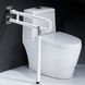 Складаний поручень для туалету, ванни з нержавіючої сталі, білий 0332 фото 1