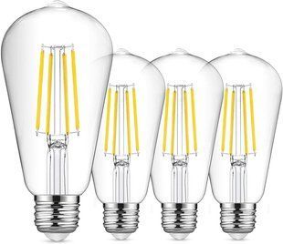 Светодиодная лампочка EXTRASTAR ST64 Vintage Edison 8W E27 T2861 фото