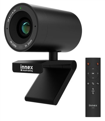Веб-камера для конференций 4K, 5-кратный цифровой зум 120° черная 0435 фото