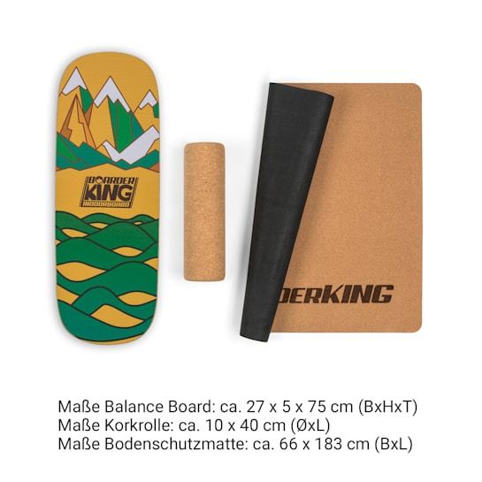 Балансборд, доска для баланса BoarderKING Indoor Board Flow 10036329 фото
