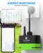 Подвійна розумна WiFi розета, водонепроникна з вимірюванням струму GreenSun  1096 фото 5