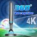 Цифрова телевізійна антена DGUPSP для Smart TV 360°, 1080p і 4K 1517 фото 6