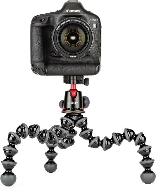 Штатив 47 см із кульовою головкою, для DSLR-камери та CSC JOBY GorillaPod 5K до 5 кг, чорний 0345 фото