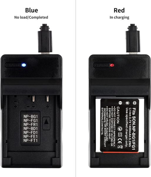 USB-зарядное устройство NP-BG1, NP-FG1 для батареи фотокамеры Sony Cyber-shot 0807 фото