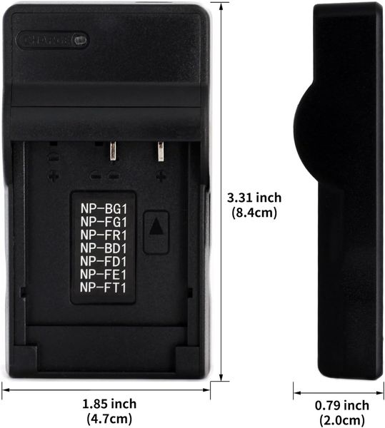 USB-зарядний пристрій NP-BG1, NP-FG1 для батареї фотокамери Sony Cyber-shot 0807 фото