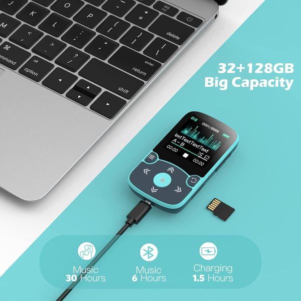 MP3-плеер AGPTEK Bluetooth 5.3 Sport T1699 фото