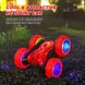 Детский автомобиль на радиоуправлении с цветным светом, оборот на 360°, 2,4 ГГц, красный 1247 фото 3