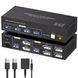 Displayport KVM-перемикач 2 ПК 2 монітори 4K 144Hz  T2722 фото 1
