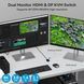 КВМ-переключатель на 2 компьютера и 2 монитора HDMI DP с поддержкой 8K и USB 3.0 M3834 фото 8
