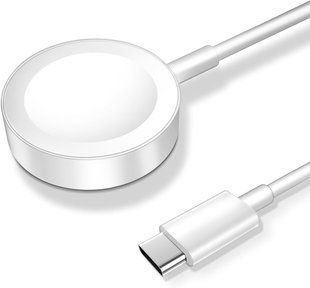 Беспроводное магнитное зарядное устройство для Apple Watch (порт USB C) T2677 фото