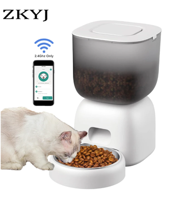 Автоматическая миска-кормушка для кошек и собак с дозатором 1248 фото