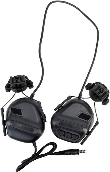 Тактичні навушники для шолому з мікрофоном GYDEHUTJ 1297 фото