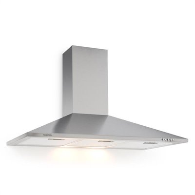 Кухонная вытяжка Klarstein TR90WS, 90 см, из нержавеющей стали, светодиодное освещение (10011486) 10011486-1 фото