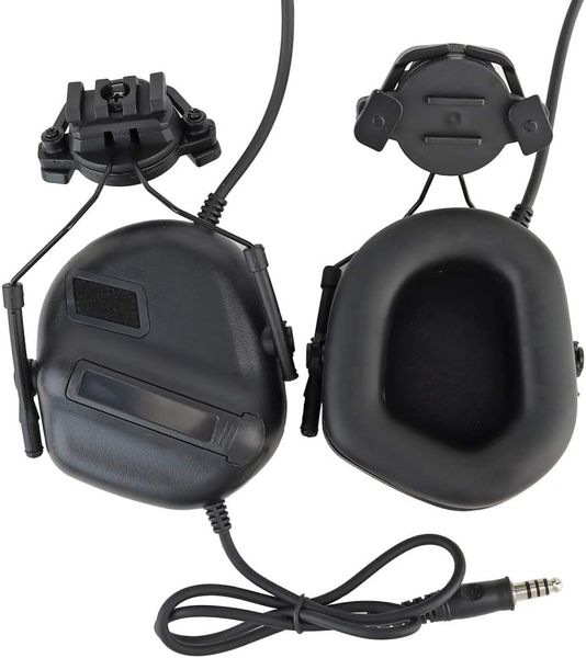 Тактичні навушники для шолому з мікрофоном GYDEHUTJ 1297 фото