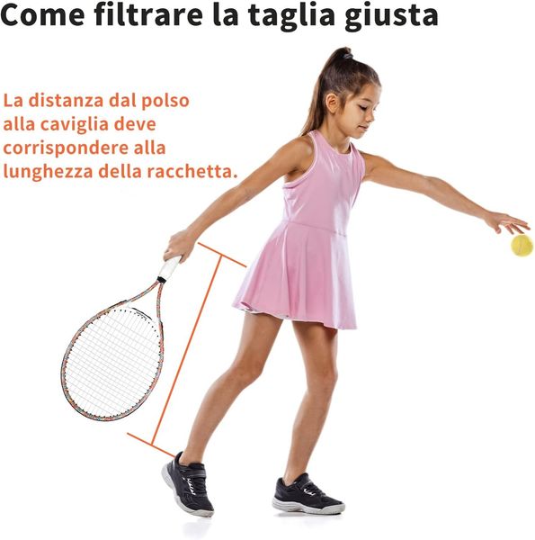 Детская теннисная ракетка PIKASEN 17" в возрасте до 5 лет с сумкой 0996 фото
