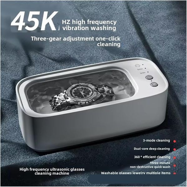 Портативный ультразвуковой очиститель 45KH Pink K0005 фото