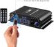 4-канальний аудіопідсилювач Etlephe S-288 Bluetooth 5.0 макс. 1200 Вт з пультом 0184 фото 3