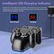 Зарядная станция для двух контроллеров PS4 / Slim / Pro AriKroii с RGB-подсветкой T3310-1 фото 5
