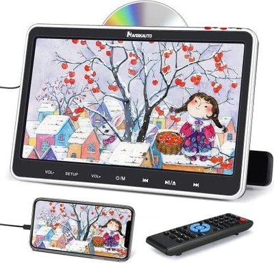 Автомобільний DVD-плеєр NAVISKAUTO 10,1 Full HD з HDMI 0055 фото