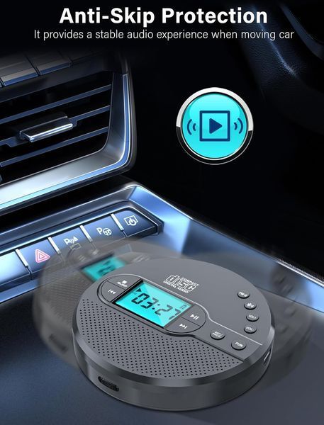 CD-програвач з Bluetooth та FM-передавачем AFU CD-35GY T1162 фото