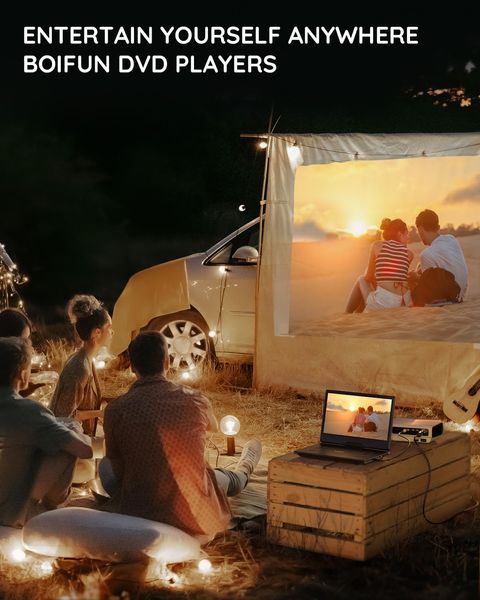 Портативний DVD-програвач з великим екраном HD BOIFUN BFN-142 1876 фото