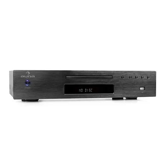 CD-плеєр Auna AV2-CD509 Hi-Fi MP3/USB, темно-сірий (10005063) 10005063 фото