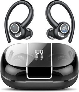 Беспроводные наушники Csasan Bluetooth 5.3 с микрофоном и IPX7 T2419 фото