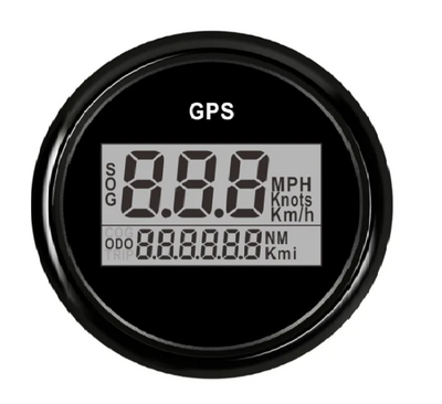 Цифровой спидометр одометр, GPS датчик скорости, узлы, MPH км/ч, водонепроницаемый 0439 фото
