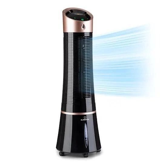 Портативний вентилятор-зволожувач Klarstein Skyscraper Ice Smart 4 в 1 WiFi 30 Вт (10040208) 10040208 фото