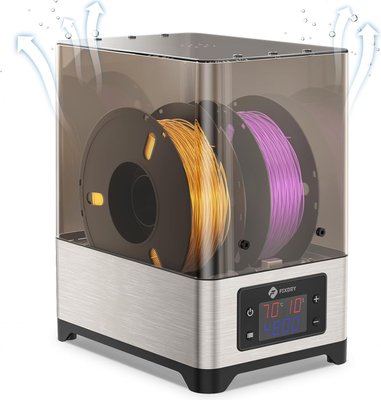 Сушилка нити для 3D-принтера с вентилятором, 2 катушки FIXDRY 1102 фото